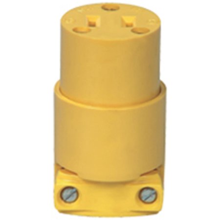 EATON WIRING DEVICES Connector Comm Yellow 15A 125V 4882-BOX